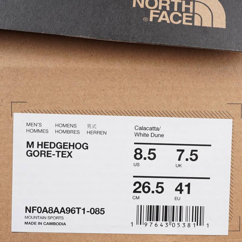 男Hedgehog刺猬户外抓地GTX防水徒步鞋