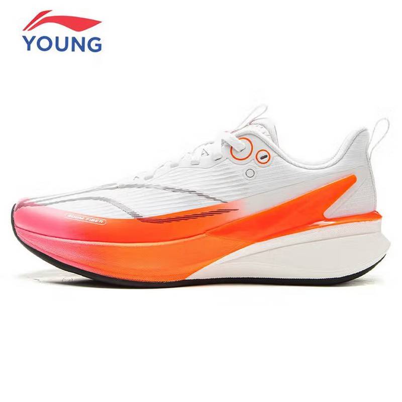 大童鞋系绳赤兔8pro透气网面?运动儿童跑步鞋YKFV134-3