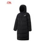 大童防风防泼水抗静电鸭绒超长羽绒服
