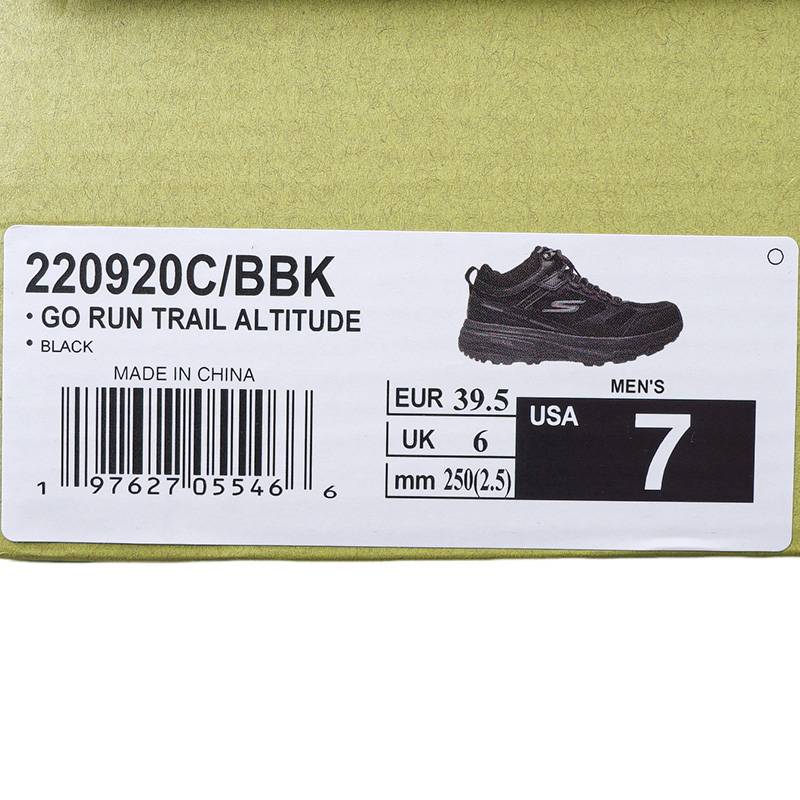 男子TRAIL ALTITUDE户外运动跑步鞋220920C-BBK