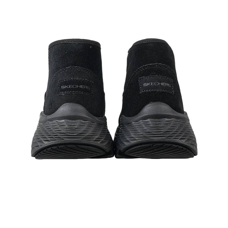 女士秋冬保暖舒适防滑一脚蹬中帮厚底雪地靴144349-BBK