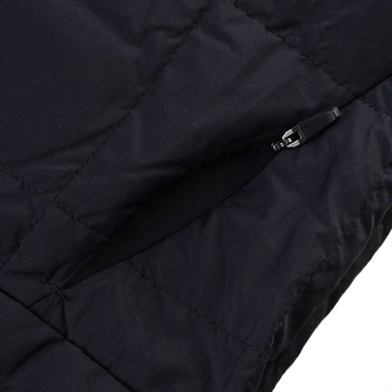 男款运动休闲保暖防风连帽羽绒服NPE45011-BK