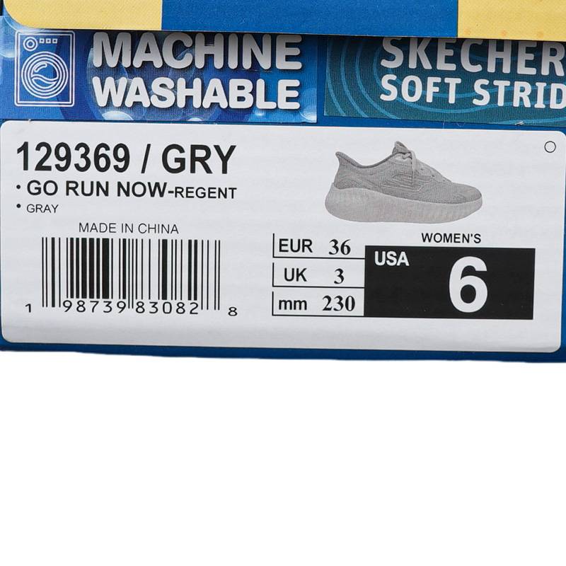 女士轻便舒适透气休闲运动跑步鞋129369-GRY