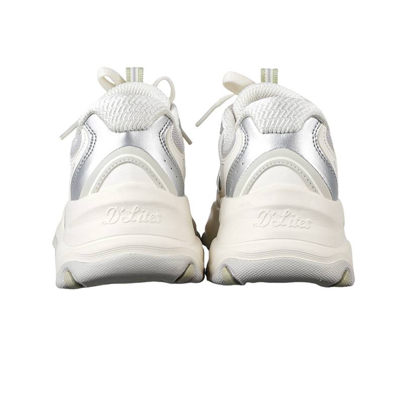 闪穿女子5.0网面增高轻便休闲熊猫鞋150526-OWGR