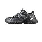 闪穿女子5.0网面增高轻便休闲熊猫鞋150526-BKSL