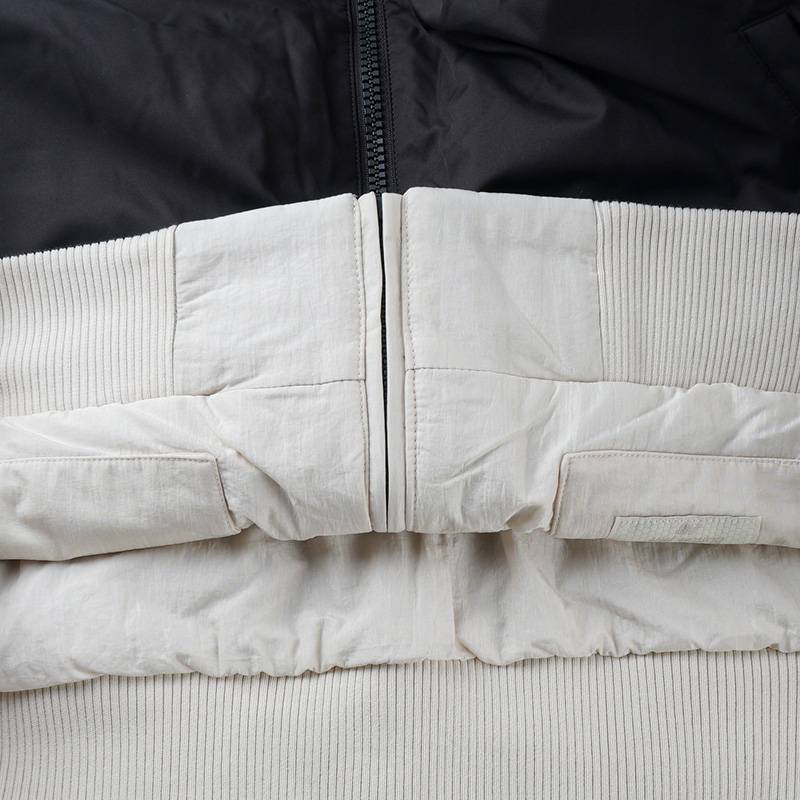 男子保暖棒球服夹克简约两面穿外套AMJ51390-BLK