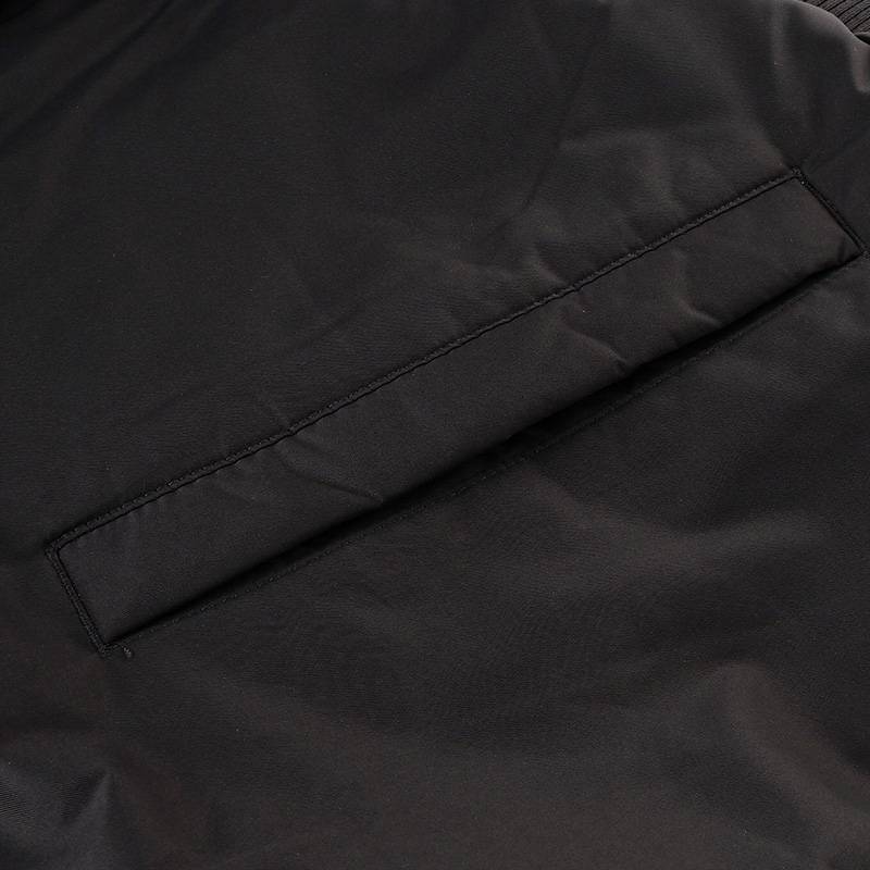 男子保暖棒球服夹克简约两面穿外套AMJ51390-BLK