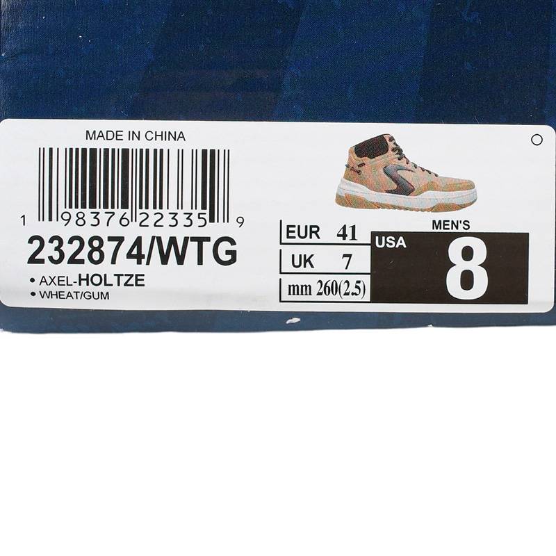 男子时尚拼接休闲板鞋232874-WTG