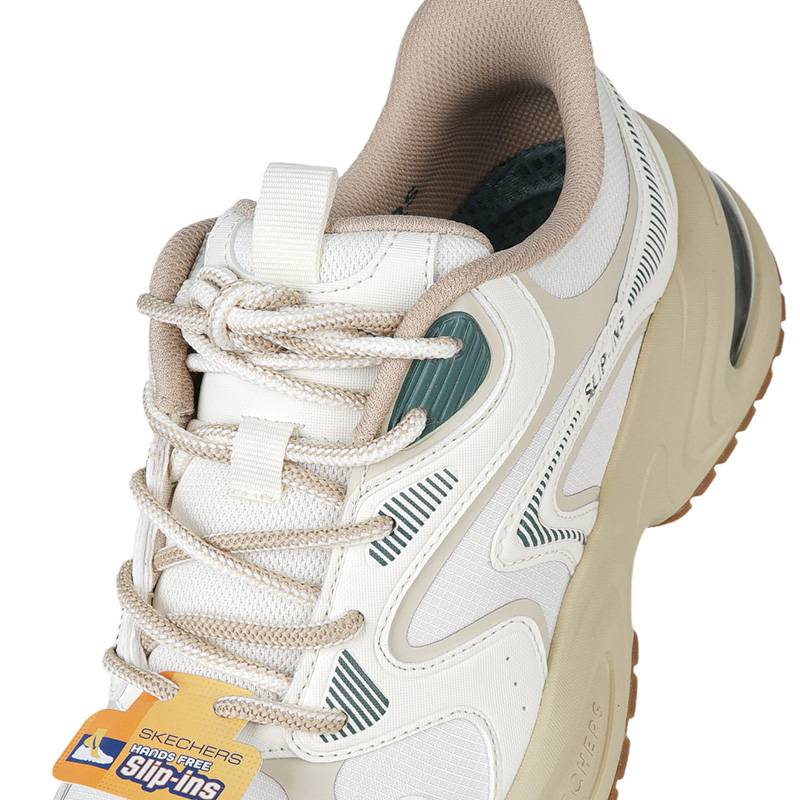 男子气垫增高舒适透气熊猫休闲老爹鞋183207-NAT