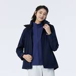 女子保暖软壳内胆三合一冲锋衣F2403898