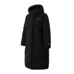 女子连帽保暖长款宽松休闲轻运动羽绒服KC2169