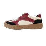 女子厚底拼色轻便德训鞋通勤休闲鞋P653W13255