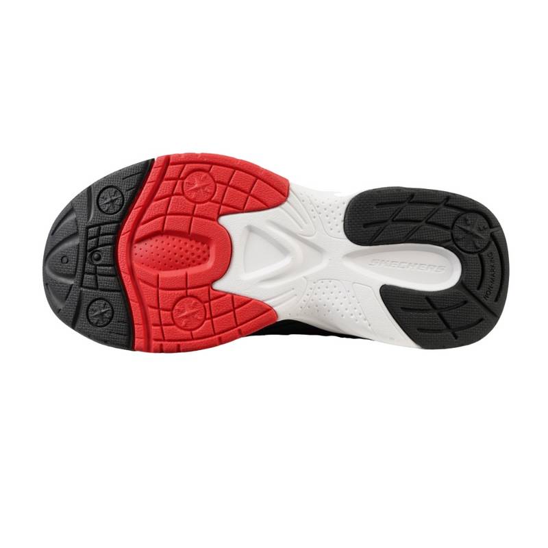 中大童加绒保暖靴厚底增高高帮鞋406368L-BKRD