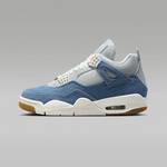 女鞋AJ4复刻混搭牛仔布运动鞋复古篮球鞋IB6716-100