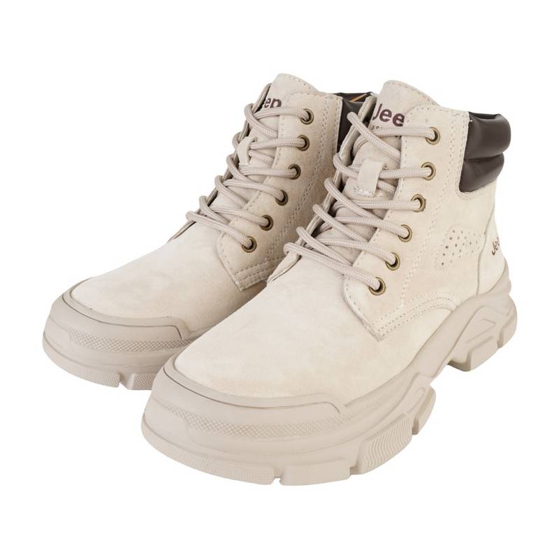 女子减震户外徒步工装靴复古靴子P654W13215