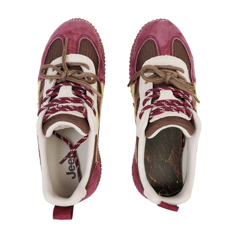 女子轻便旅游鞋百搭休闲运动鞋复古德训鞋P651W13115