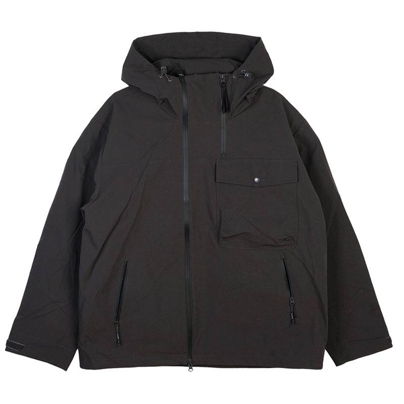 男子连帽保暖运动休闲夹克NAF17021-DKG