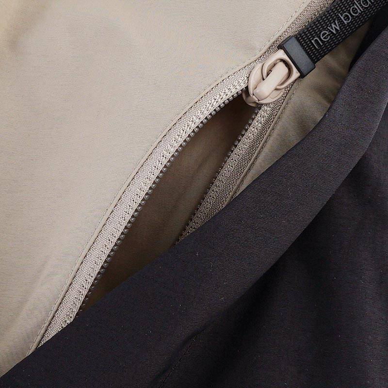 男子连帽拼接休闲外套NAF11121-BK