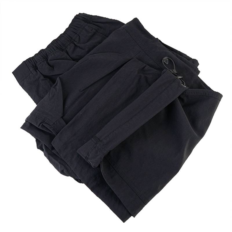 男女同款降落伞廓形纯色休闲运动裤14179054