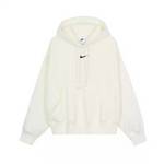 女子薄绒保暖宽松运动连帽套头衫DQ5859-133