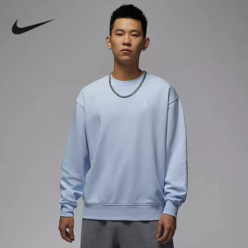 男子拼接圆领法式毛圈卫衣FV7296-407