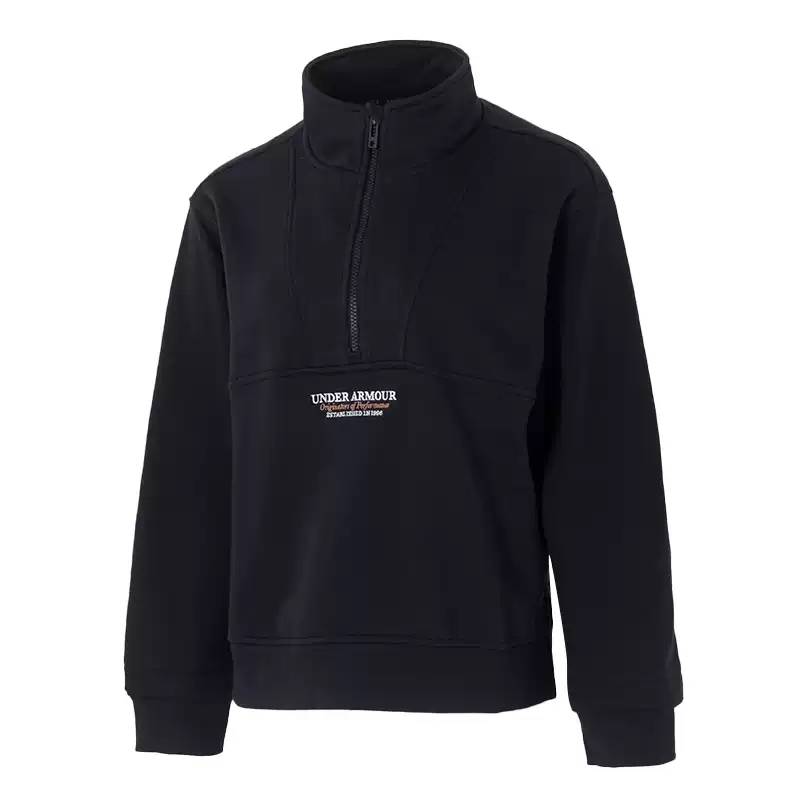 女款半拉链运动服宽松舒适套头衫6010100-001