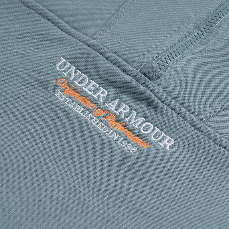 男子运动服健身训练潮流时尚半拉链立领套头衫 6010095-323