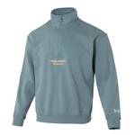 男子运动服健身训练潮流时尚半拉链立领套头衫 6010095-323