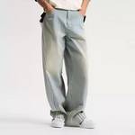 男士时尚复古牛仔运动长裤JY6292