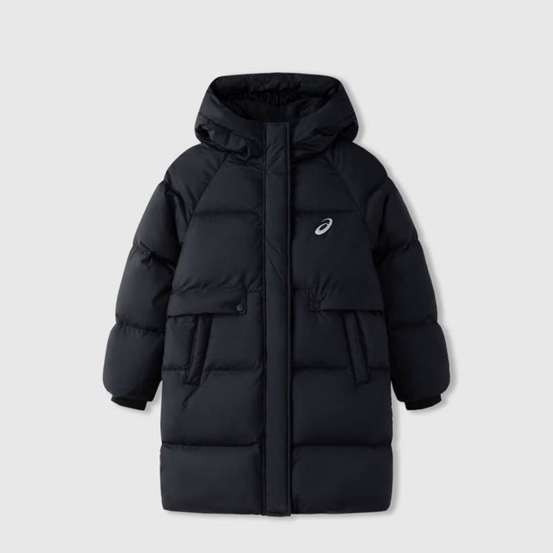 女童三防中长款羽绒服加厚保暖334241074015-001