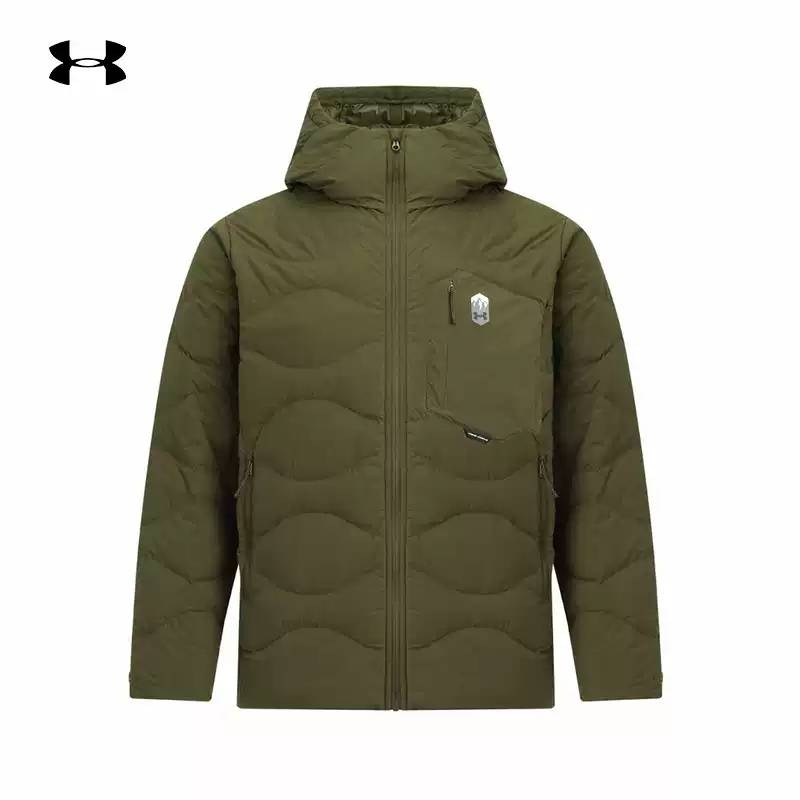 男女同款轻薄休闲运动保暖连帽羽绒服6010037-308