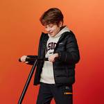 中大童三防轻薄羽绒服外套