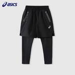 男童假两件拼接长裤吸湿速干三防运动裤333251081375-9000