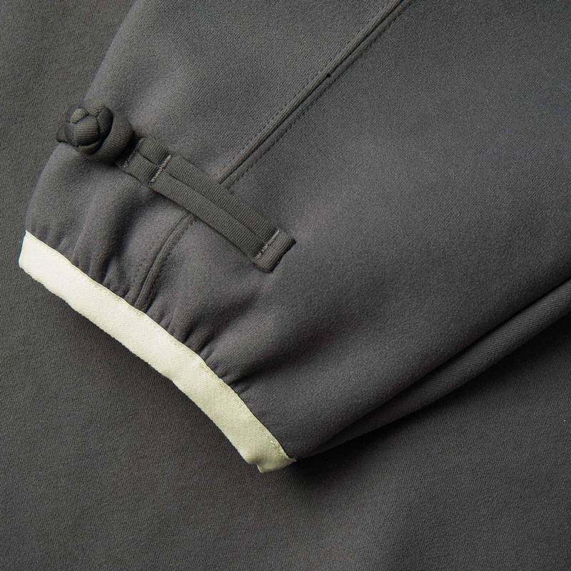 BADFIVE少不入川男子宽松休闲连帽套头卫衣AWDV883-1