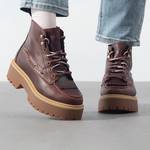 女士复古运动鞋厚底显高休闲鞋靴子A27YZEIW