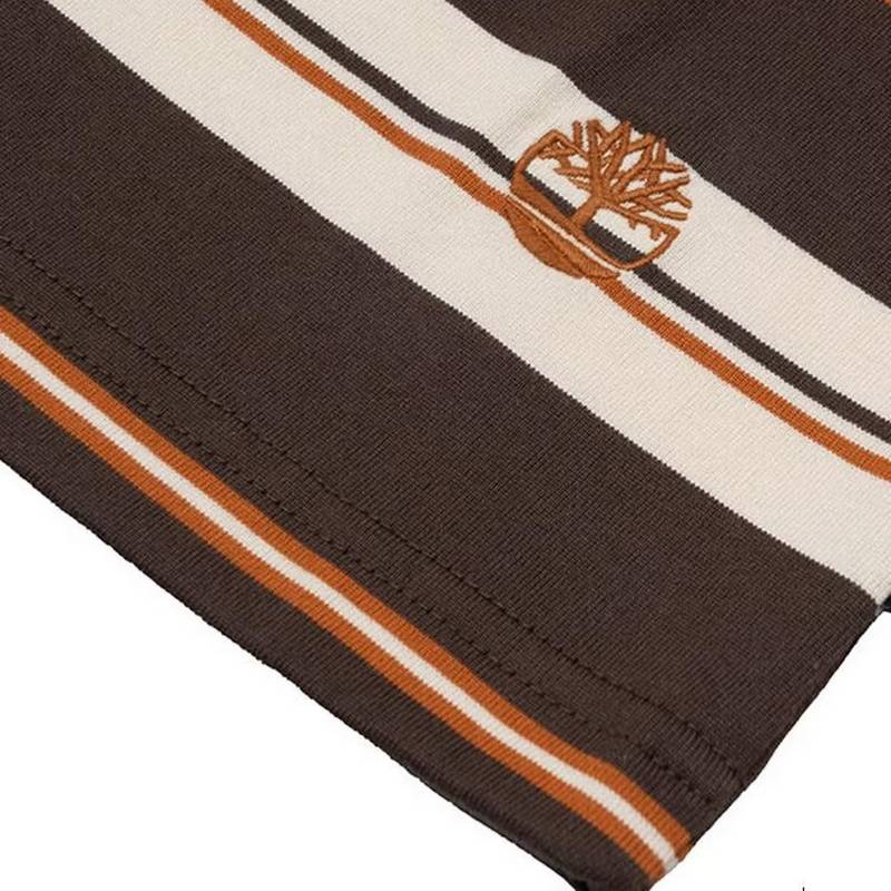 男子宽松圆领套头打底衫条纹长袖T恤A5RSM243