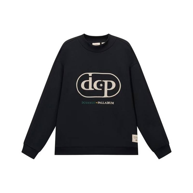 男子休闲时尚圆领落肩长袖卫衣1011212-032