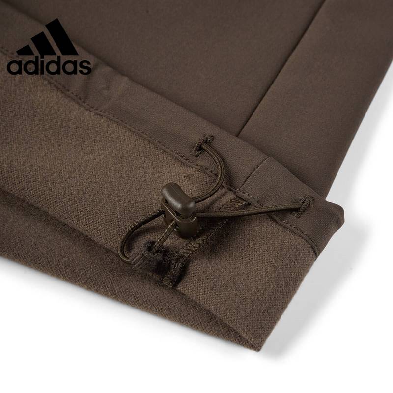 女子薄绒裤透气舒适休闲裤阔腿裤KG8935