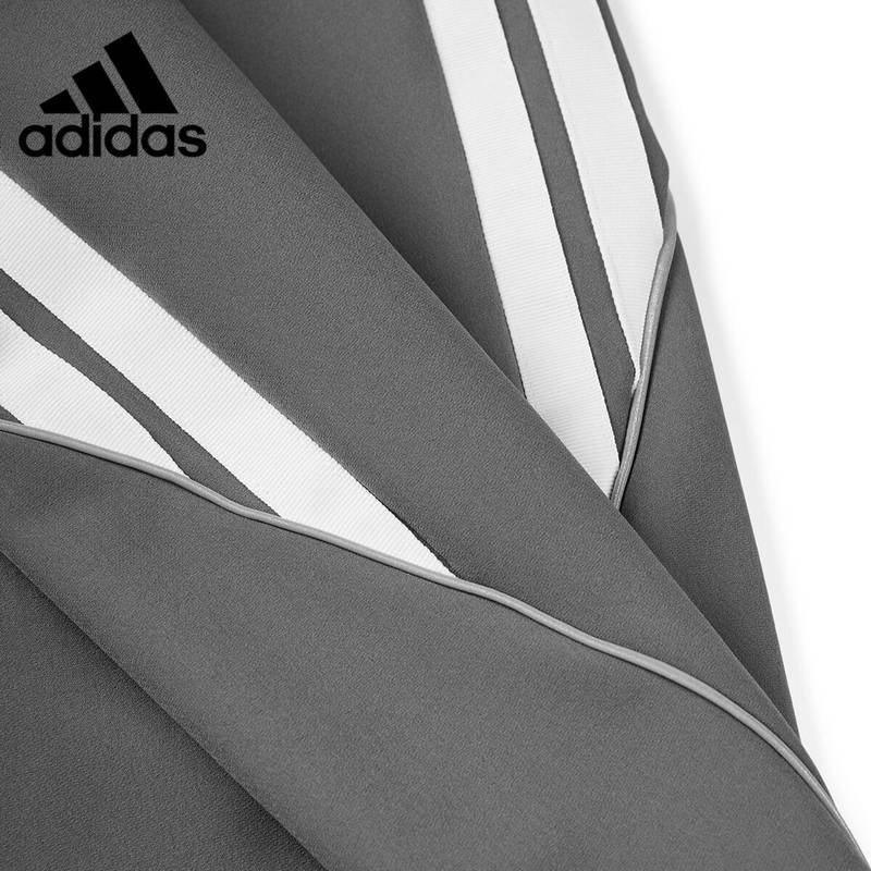 女子三道杠休闲宽松直筒裤拉绳长裤KF0653