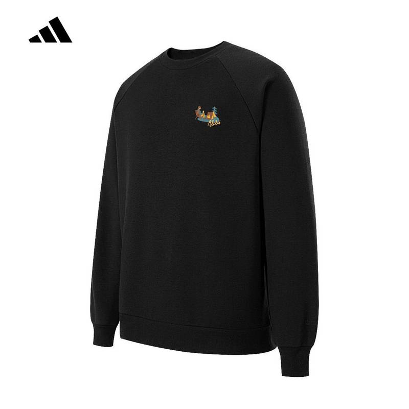 男加厚圆领上衣运动夹克