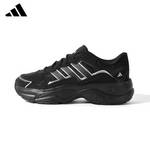 男女同款厚底增高黑色透气运动休闲鞋KI1504