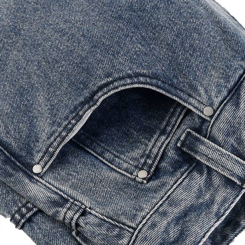 休闲男女款牛仔长裤