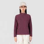 女半开套头抓绒衣