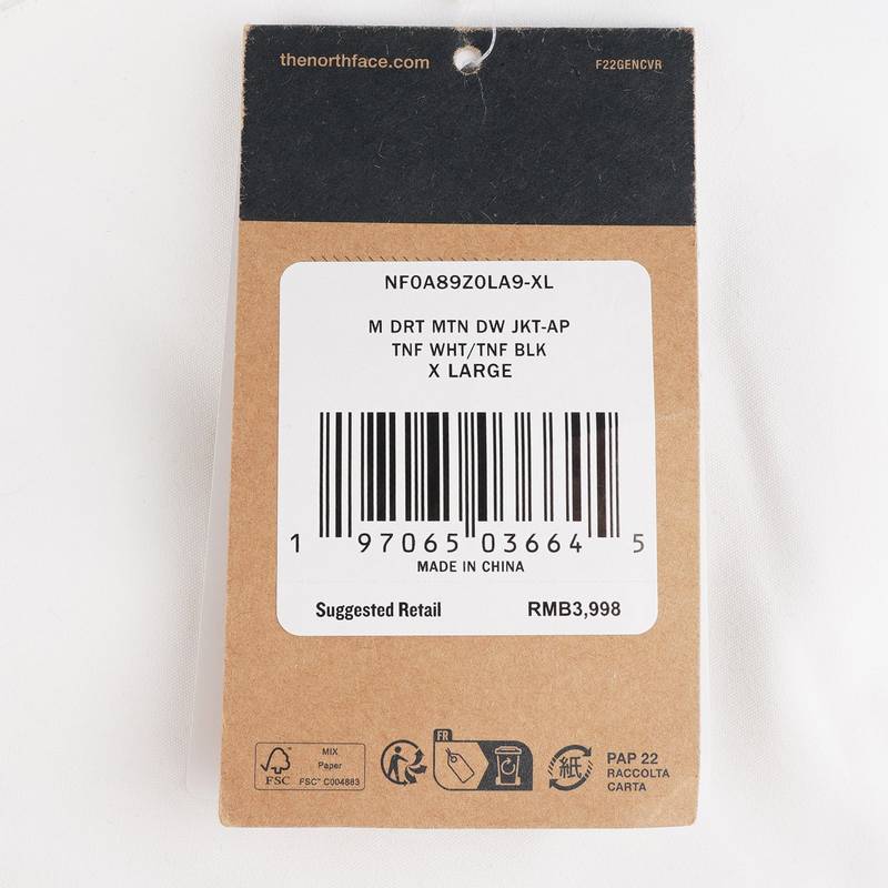 男子户外运动鹅绒保暖羽绒服NF0A89Z0LA91