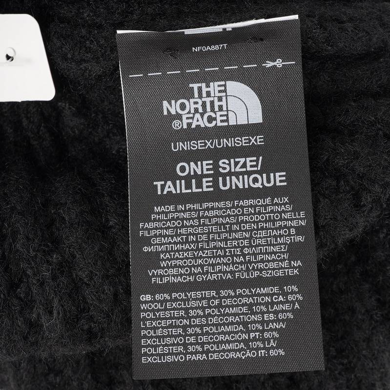 男女同款针织帽舒适保暖帽子NF0A887TJK31