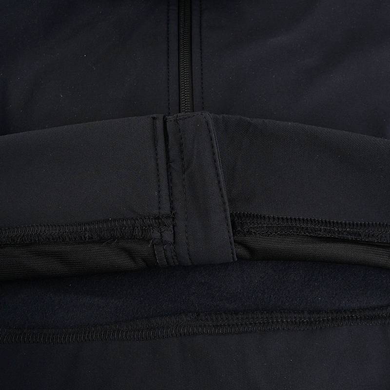 男子拒水干爽徒步休闲运动拉链开衫软壳衣