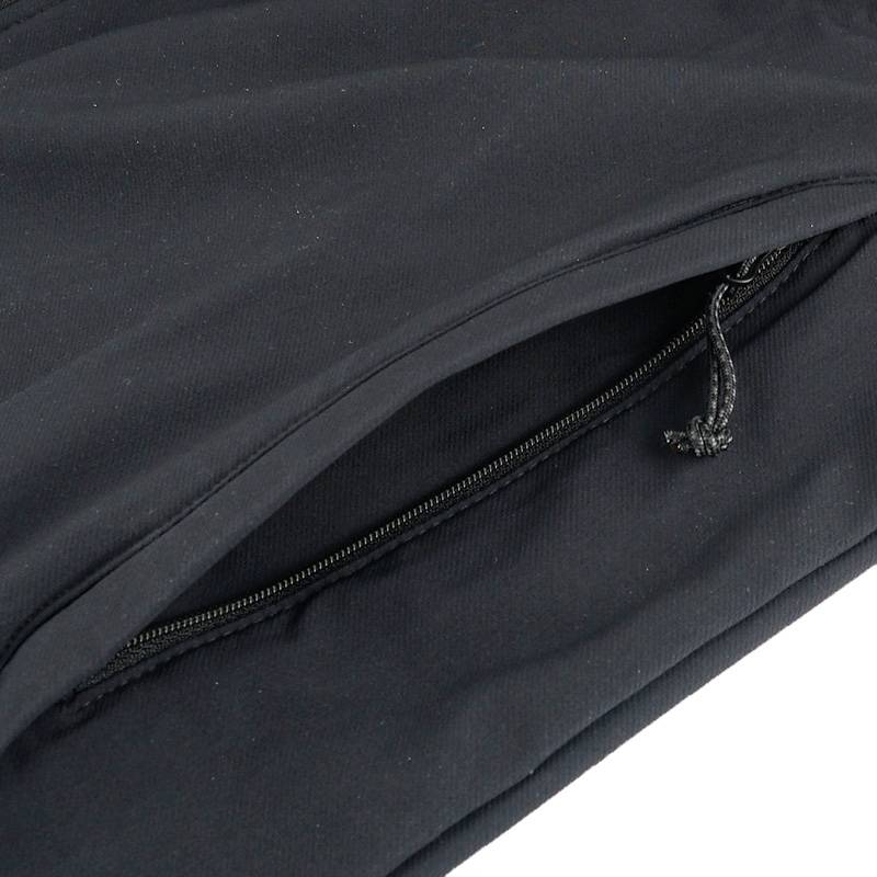 男子拒水干爽徒步休闲运动拉链开衫软壳衣