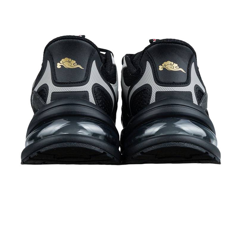 闪穿鞋男士厚底缓震气垫老爹鞋802028-BLK