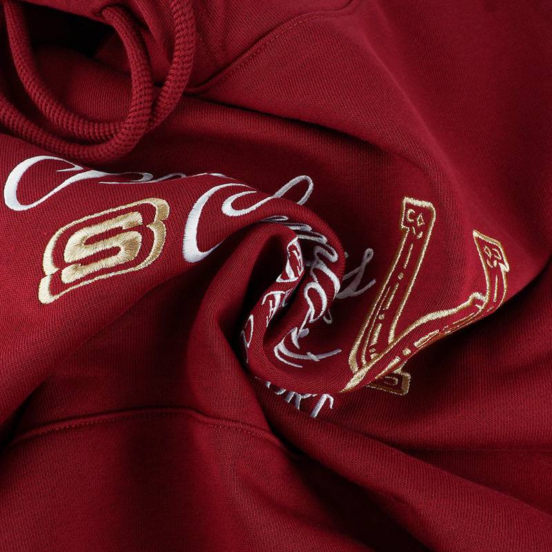 男女时尚百搭连帽套头衫针织卫衣L126U006-02WW