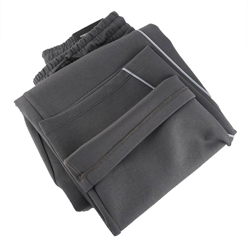 女士舒适柔软直筒百搭休闲针织长裤P126W009-013P